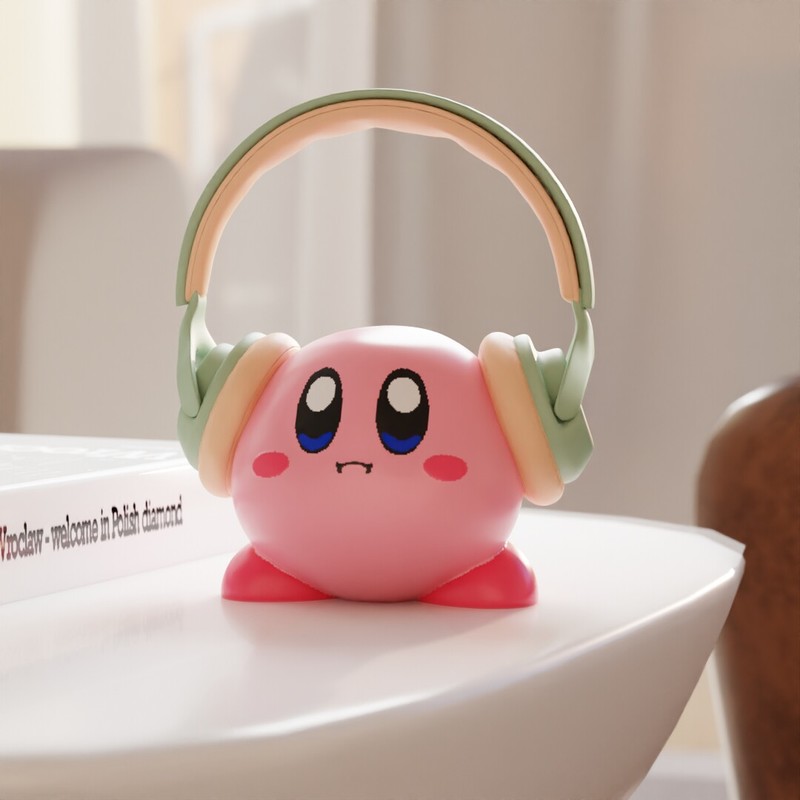 MSKA Headphone Stand Kirby Cut - Home Office Headset ulasan dan harga