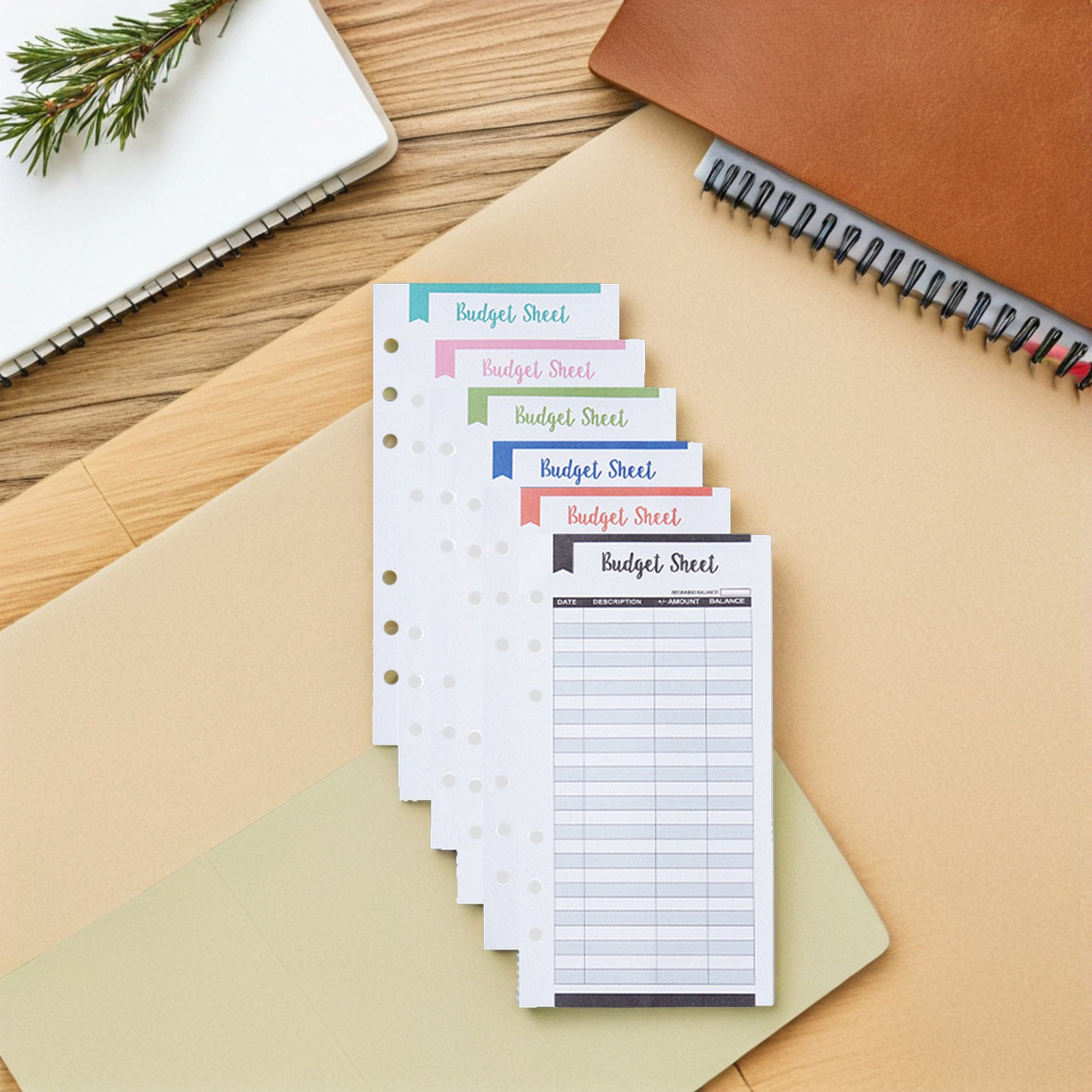 24Pcs Budget Planner Cards Bud - Home Office Budget ulasan dan harga