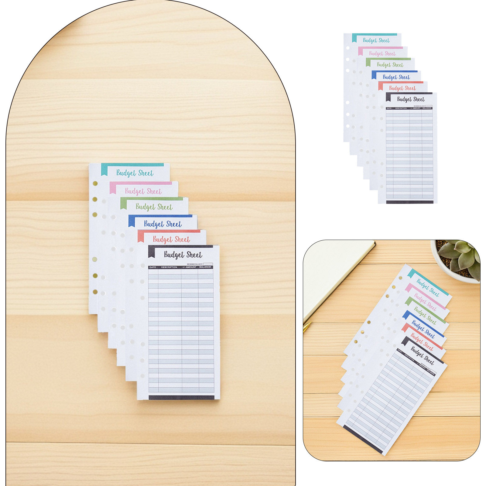 24Pcs Budget Planner Cards Bud - Home Office Budget ulasan dan harga