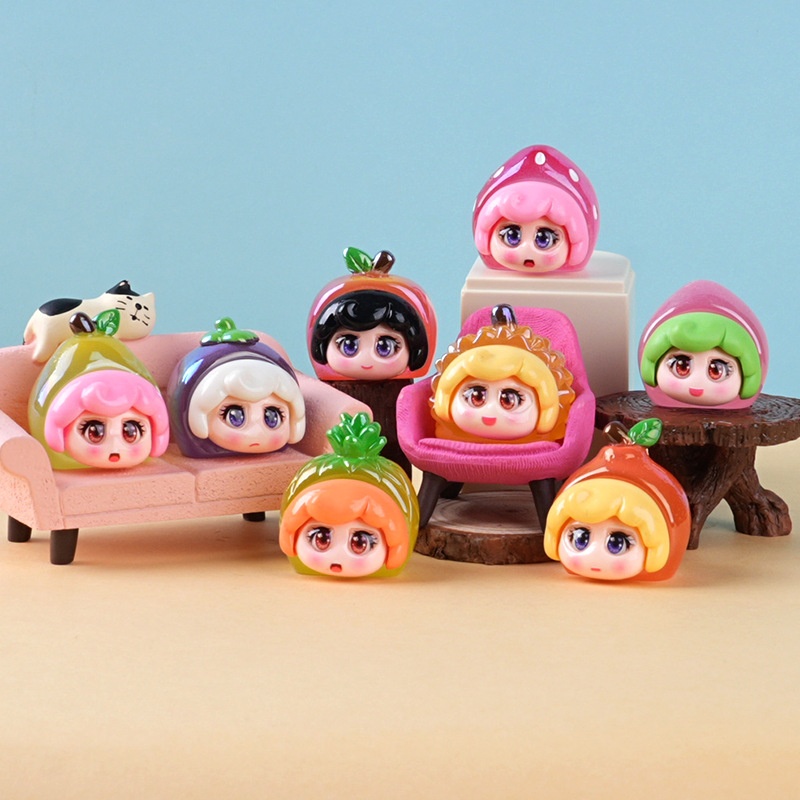 Cute Fruit Blind Box Beads Hom - Home Office Design ulasan dan harga