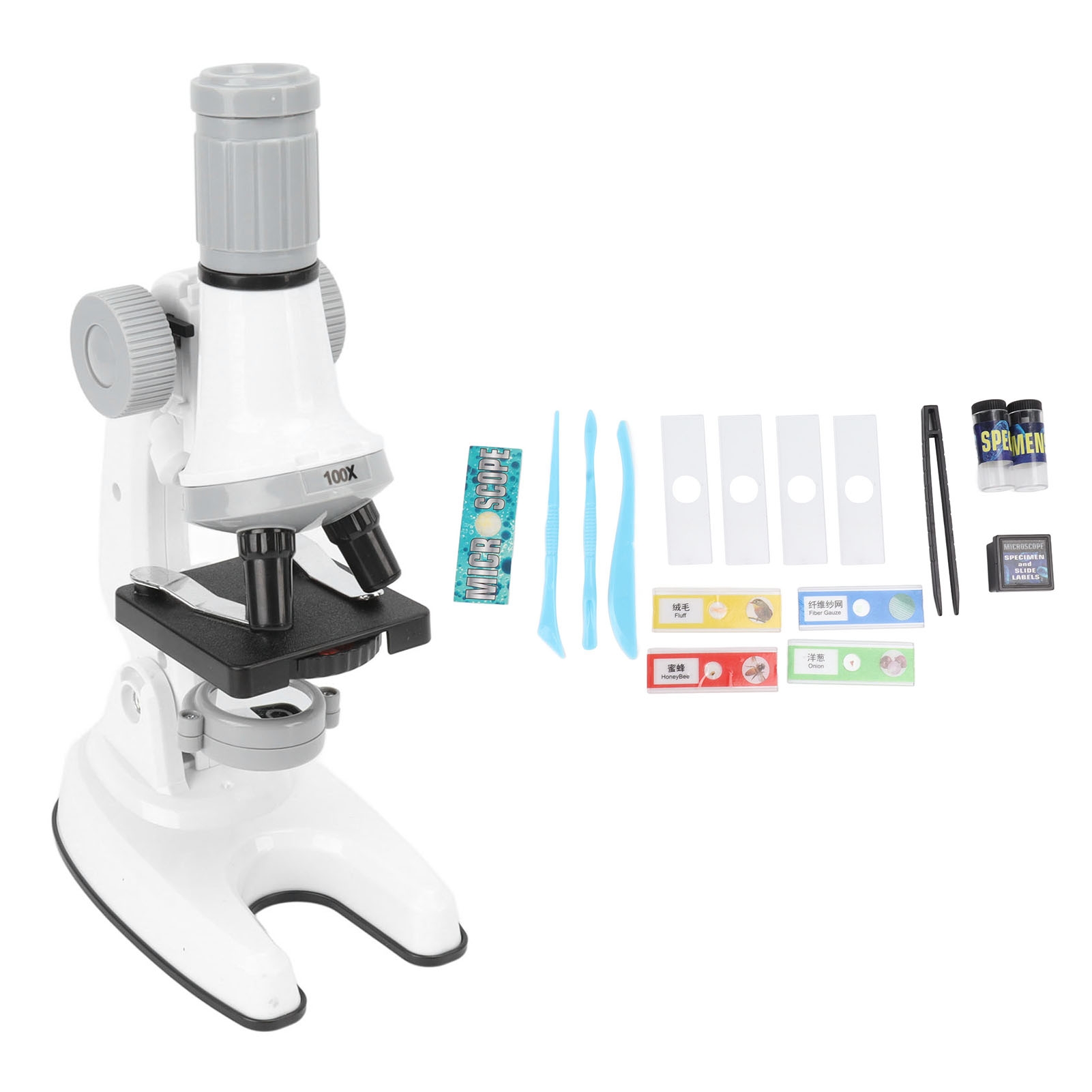 Microscope for Kids 100X 600X  - Zoom Lighting Kit ulasan dan harga