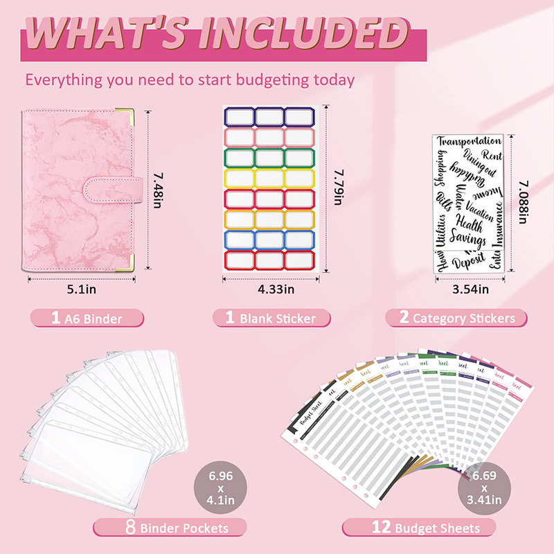 New Budget Plan Notebook A6 Ca - Home Office Budget ulasan dan harga