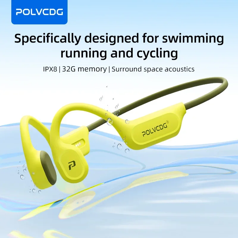 POLVCDG X9 Bone Conduction Swi - Home Office Headset ulasan dan harga