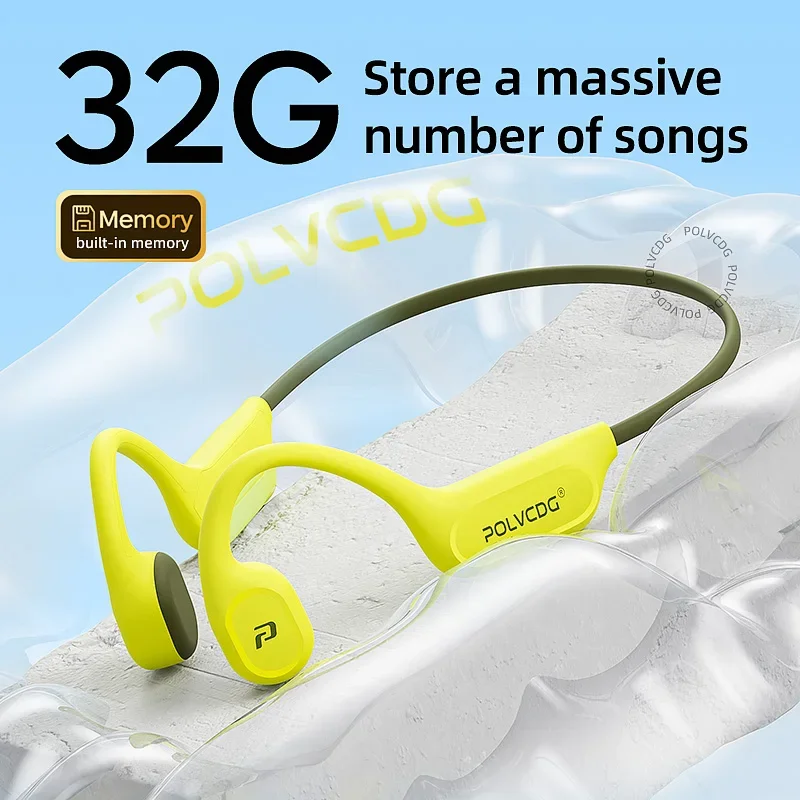 POLVCDG X9 Bone Conduction Swi - Home Office Headset ulasan dan harga