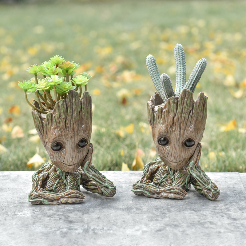 Baby Groot Flower Pot Home Dec - Home Office Romance Manga ulasan dan harga