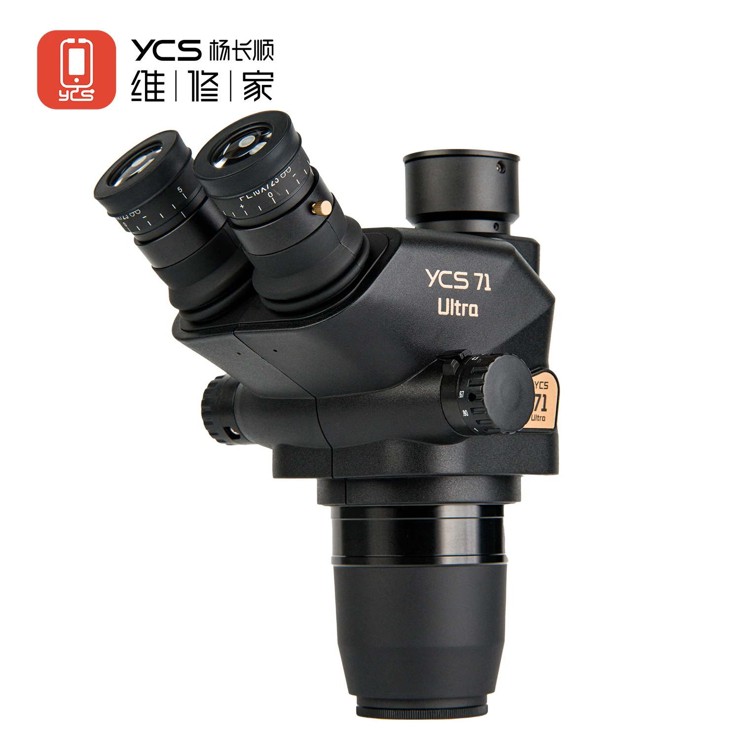 YCS 71 Ultra Trinocular micros - Zoom Lighting Kit ulasan dan harga