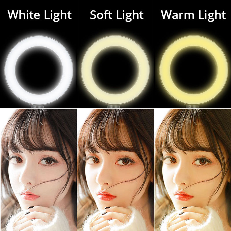 LED Ring Light With Clip On La - Zoom Lighting Kit ulasan dan harga