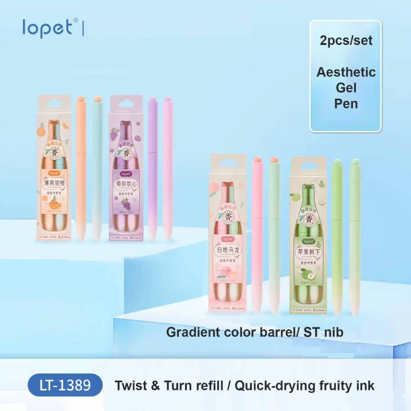 Lopet Fruit Aroma Pens, 0.5mm  - Home Office Headset ulasan dan harga