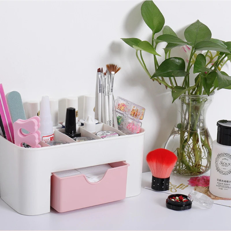Nail Art Organizer Desktop Dra - File Cabinet Drawer ulasan dan harga