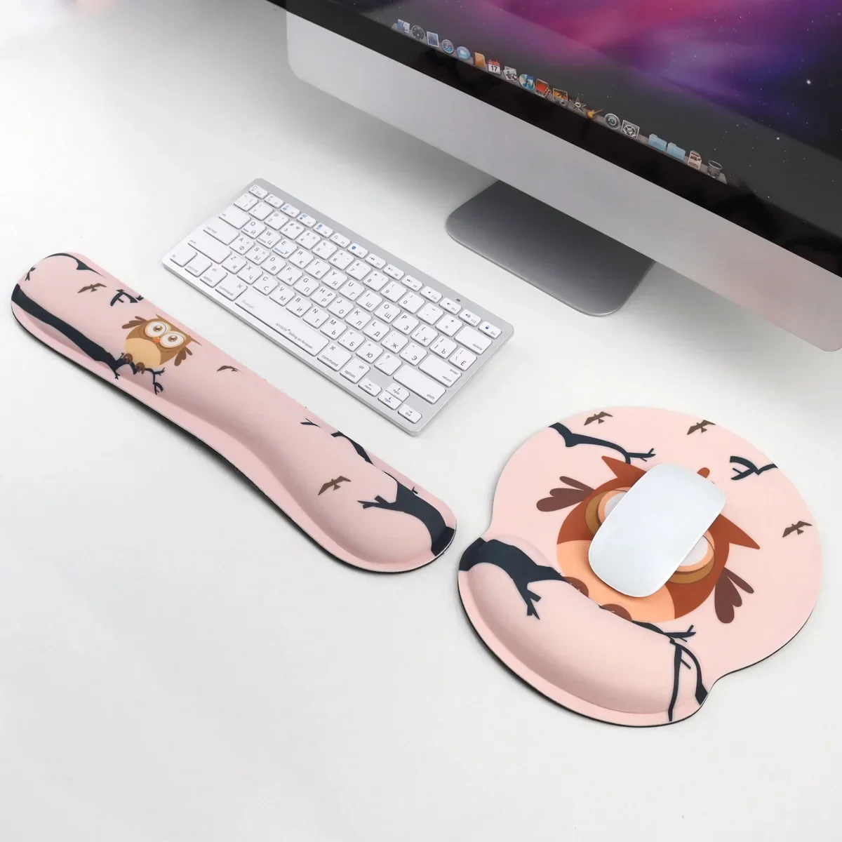 Non-Slip Mouse Pad Portable Si - Wrist Rest Pad ulasan dan harga