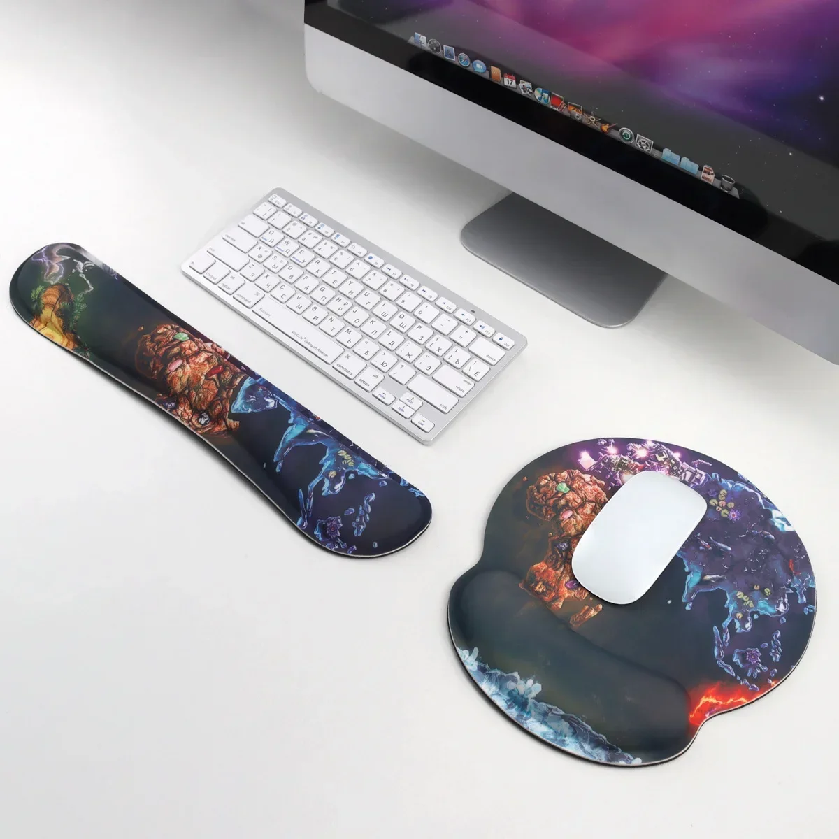 Non-Slip Mouse Pad Portable Si - Wrist Rest Pad ulasan dan harga