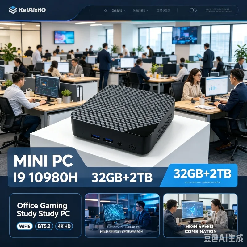 Compact Mini Gaming PC Intel I - Home Office Windows 11 ulasan dan harga