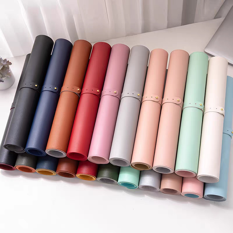 Soft, Foldable Table Mat – Wat - Desk Mat Leather ulasan dan harga