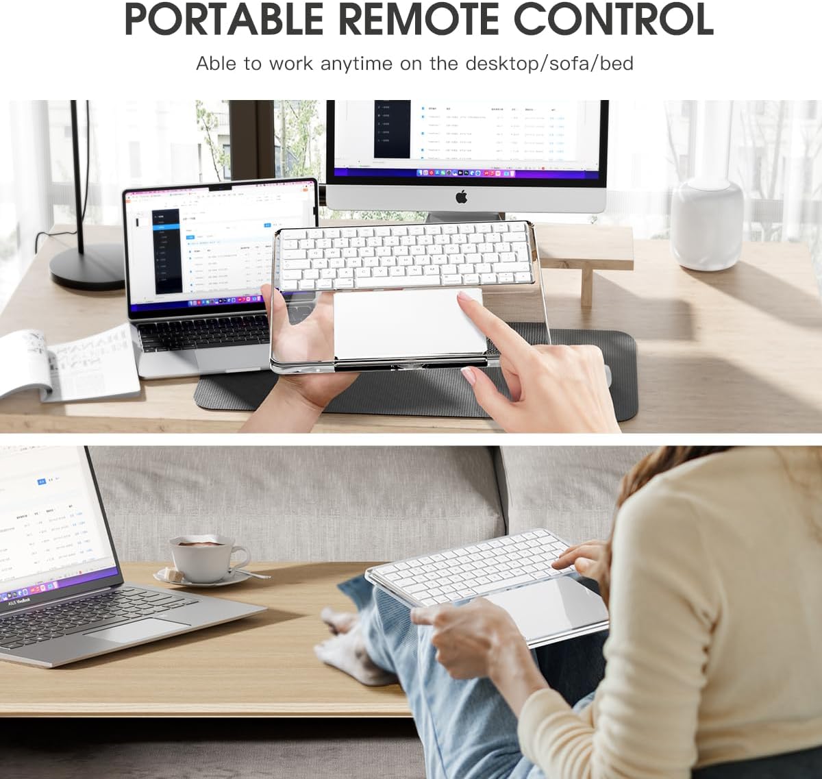 Transparent Acrylic Keyboard S - Wrist Rest Pad ulasan dan harga
