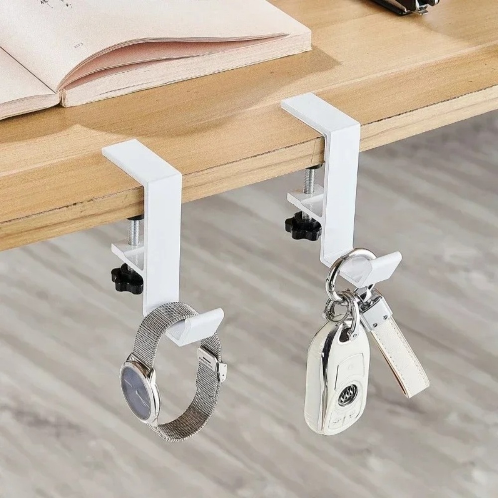1/2pc Adjustable Desk Edge Hoo - Home Office Headset ulasan dan harga
