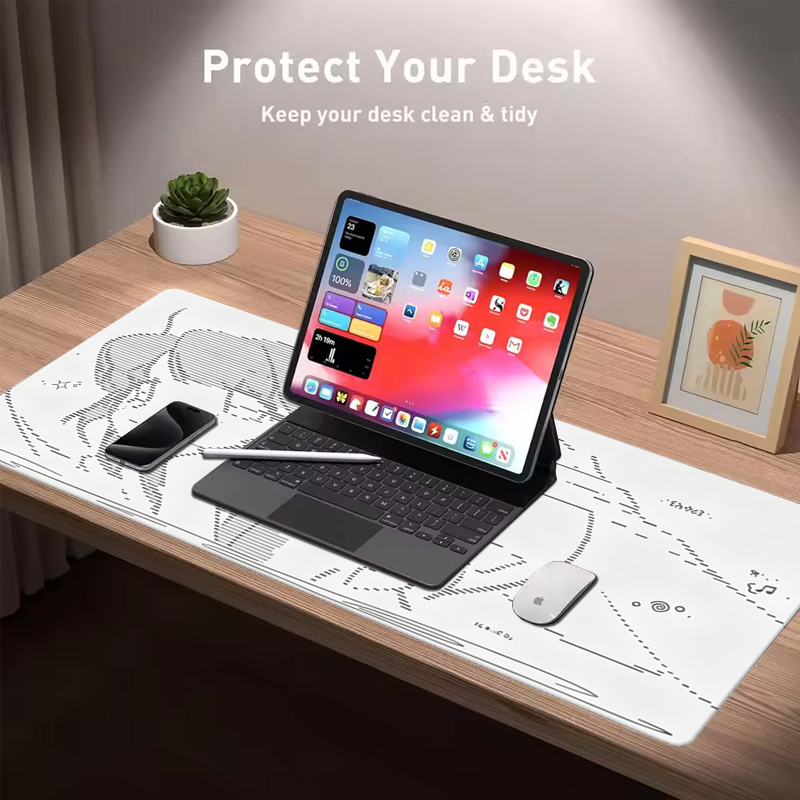 1Pcs Leather Mouse Pad Anime A - Home Office Keyboard And Mouse ulasan dan harga