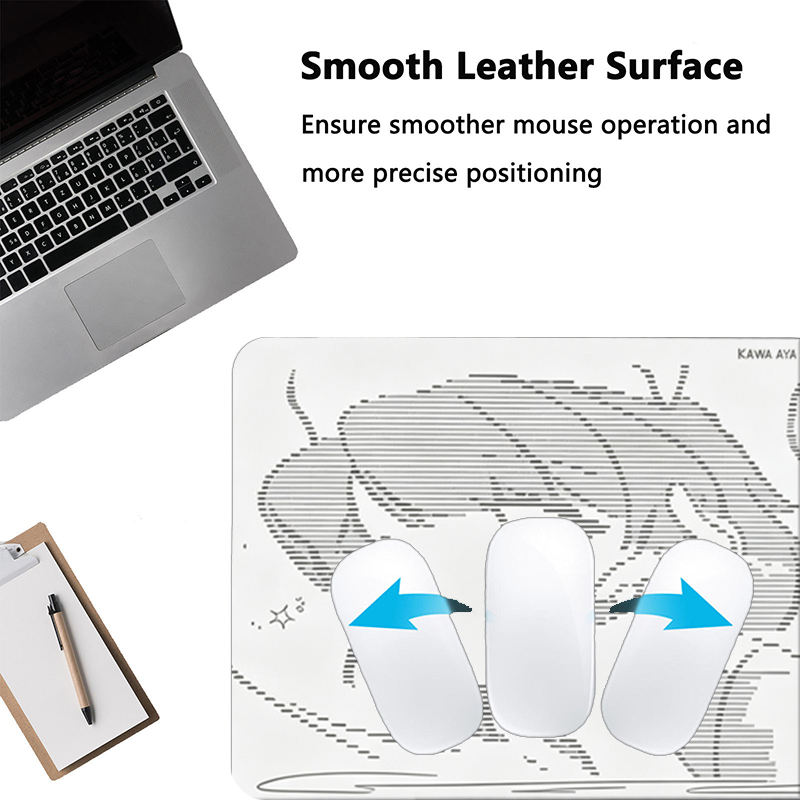 1Pcs Leather Mouse Pad Anime A - Home Office Keyboard And Mouse ulasan dan harga